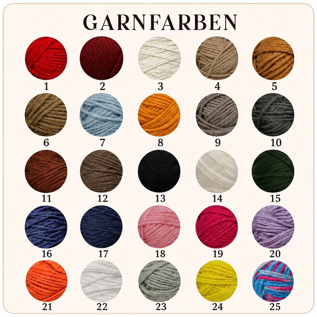 Handgestrickter, personalisierter Pullover
